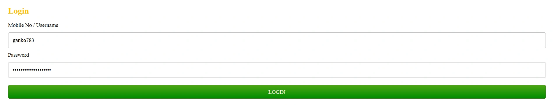 AUD33 Casino login page on desktop and mobile